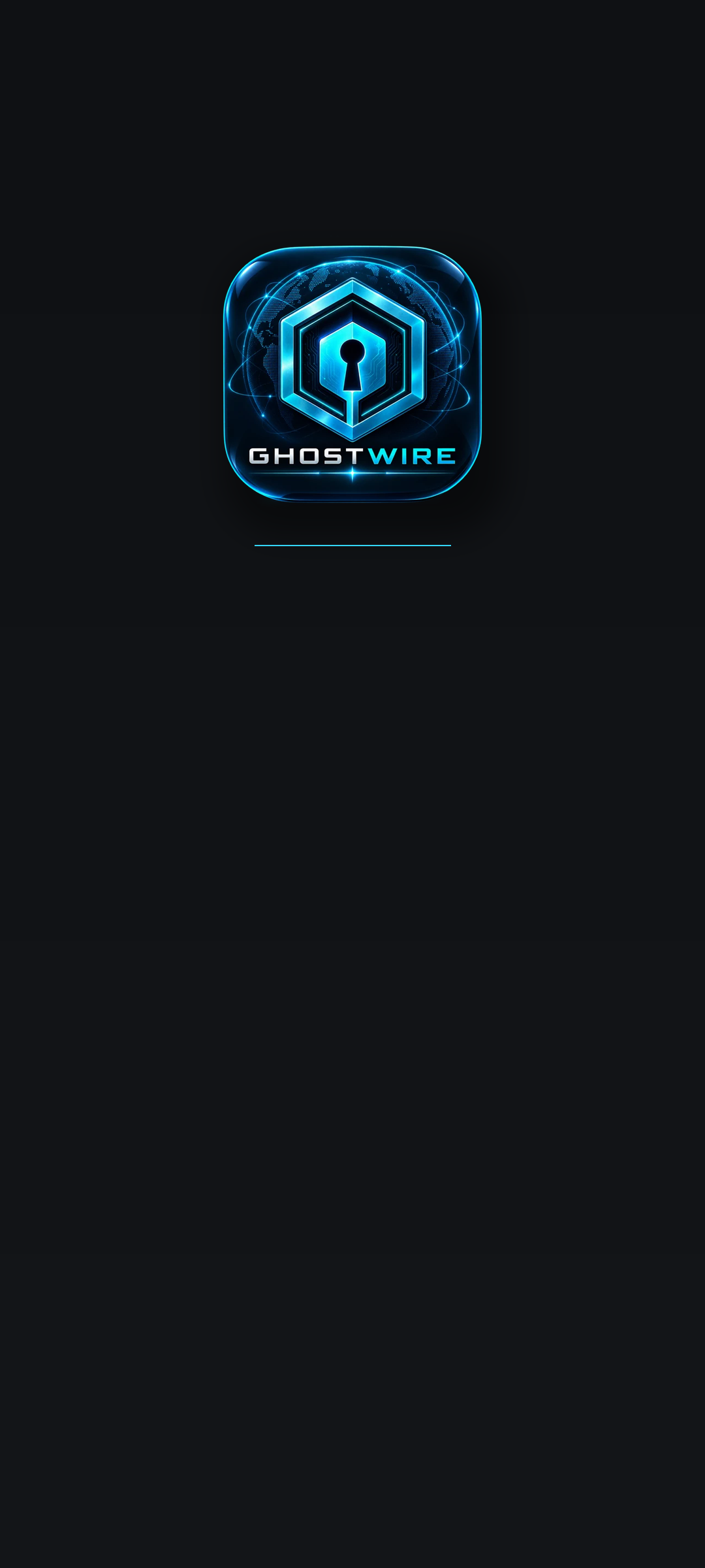 The approved GhostWire handset presentation